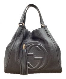 GUCCI（グッチ）の古着「トップハンドルバッグ」｜ブラック