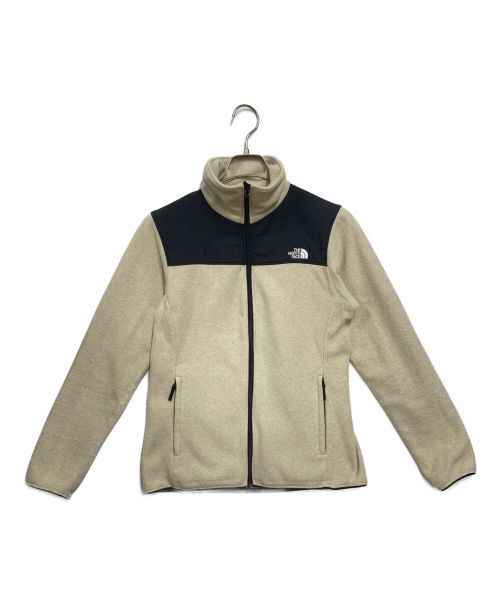 THE NORTH FACE（ザ ノース フェイス）THE NORTH FACE (ザ ノース フェイス) フリースジャケット ベージュ×ブラック サイズ:Mの古着・服飾アイテム