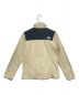 THE NORTH FACE (ザ ノース フェイス) フリースジャケット ベージュ×ブラック サイズ:M：2980円