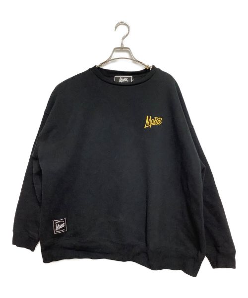 MOBB（モブ）MoBB (モブ) クルースウェット ブラック サイズ:XLの古着・服飾アイテム