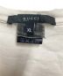 中古・古着 GUCCI (グッチ) VネックTシャツ ホワイト サイズ:XLサイズ：5800円