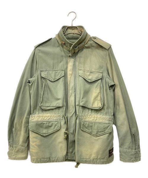 RALPH LAUREN（ラルフローレン）RALPH LAUREN (ラルフローレン) USED加工ミリタリージャケット オリーブ サイズ:Sの古着・服飾アイテム