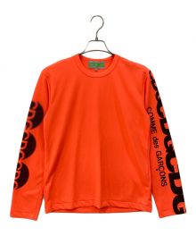 CDG（シーディージー）の古着「長袖カットソー」｜オレンジ