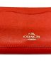 中古・古着 COACH (コーチ) ラウンドファスナー長財布 レッド サイズ:-：5800円