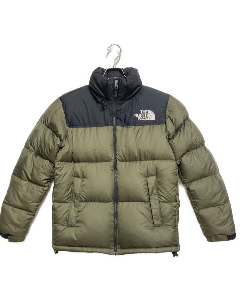 THE NORTH FACE（ザ ノース フェイス）THE NORTH FACE (ザ ノース フェイス) ヌプシジャケット グリーン×ブラック サイズ:Mサイズの古着・服飾アイテム