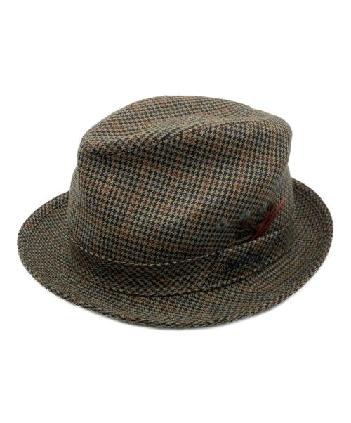 BORSALINO（ボルサリーノ）BORSALINO (ボルサリーノ) ハット ベージュの古着・服飾アイテム