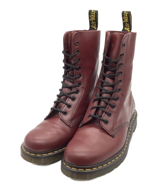 Dr.Martens（ドクターマーチン）Dr.Martens (ドクターマーチン) 10ホールブーツ レッド サイズ:UK8/EU42の古着・服飾アイテム