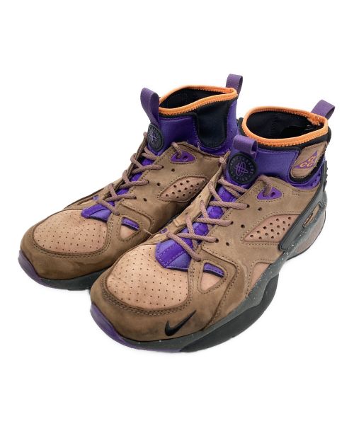 NIKE ACG（ナイキエージーシー）NIKE ACG (ナイキエージーシー) スニーカー ブラウン×パープル サイズ:27.5cmの古着・服飾アイテム