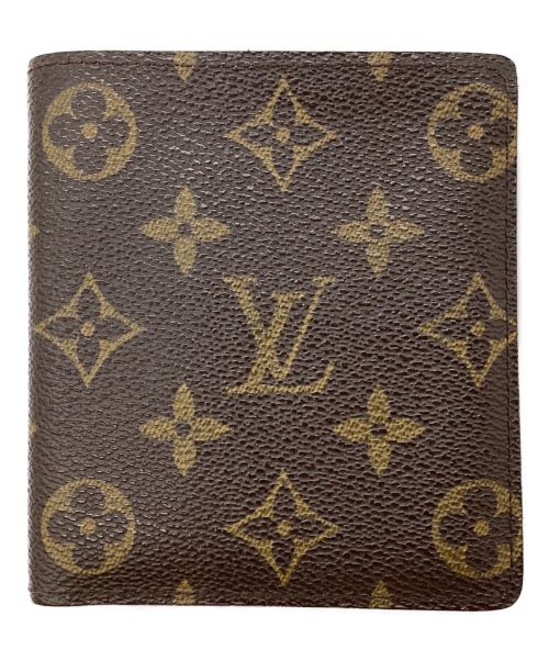 LOUIS VUITTON（ルイ ヴィトン）LOUIS VUITTON (ルイ ヴィトン) 2つ折り財布 ブラウンの古着・服飾アイテム