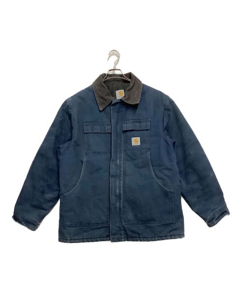 CarHartt（カーハート）CarHartt (カーハート) トラディショナルダックジャケット ブルー サイズ:46の古着・服飾アイテム