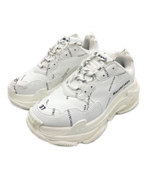 BALENCIAGA（バレンシアガ）BALENCIAGA (バレンシアガ) スニーカー ホワイト サイズ:24.5の古着・服飾アイテム