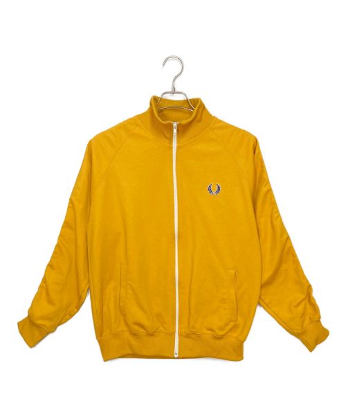 FRED PERRY（フレッドペリー）FRED PERRY (フレッドペリー) トラックジャケット イエロー×ホワイト サイズ:Mの古着・服飾アイテム