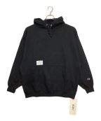 Champion×WTAPSチャンピオン×ダブルタップス）の古着「ACADEMY / HOODED / CTPL.」｜ブラック