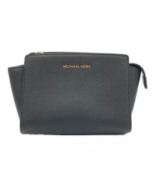 MICHAEL KORS（マイケルコース）の古着「ショルダーバッグ」｜ブラック×ゴールド