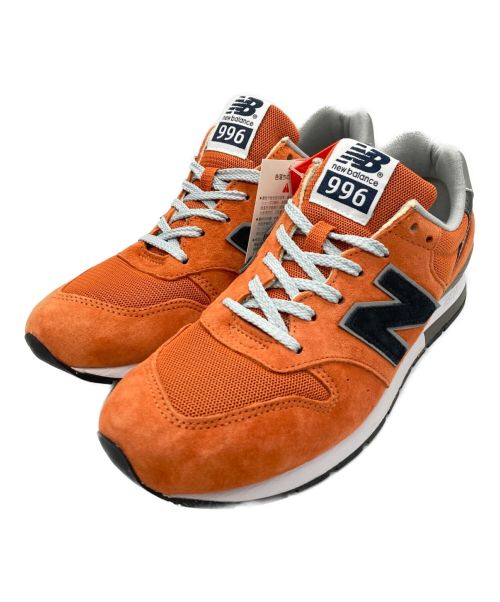 NEW BALANCE（ニューバランス）NEW BALANCE (ニューバランス) スニーカー オレンジ×ネイビー サイズ:25.5cm 未使用品の古着・服飾アイテム