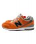 NEW BALANCE (ニューバランス) スニーカー オレンジ×ネイビー サイズ:25.5cm 未使用品：6000円