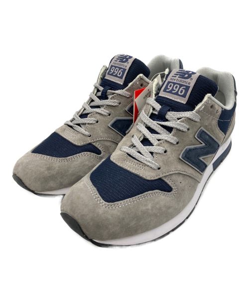 NEW BALANCE（ニューバランス）NEW BALANCE (ニューバランス) スニーカー グレーネイビー サイズ:25.5cm 未使用品の古着・服飾アイテム