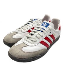 adidas（アディダス）の古着「ローカットスニーカー」｜ホワイト×レッド