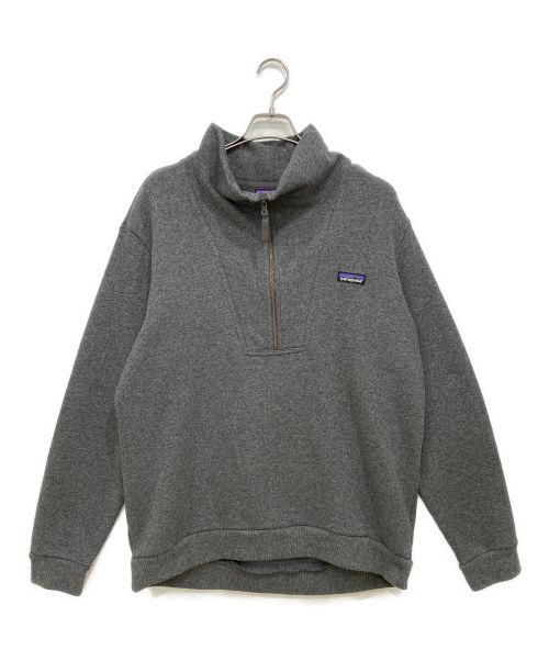 Patagonia（パタゴニア）Patagonia (パタゴニア) ハーフジップセーター グレー サイズ:Lの古着・服飾アイテム