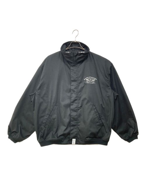 DESCENDANT（ディセンダント）DESCENDANT (ディセンダント) SKIPPER TWILL JACKET ブラック×ホワイト サイズ:SIZE 3の古着・服飾アイテム