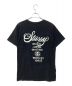 stussy (ステューシー) プリントTシャツ ブラック サイズ:Ｓ：5000円