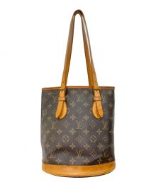 LOUIS VUITTON（ルイ ヴィトン）の古着「プチバケットPM」｜ブラウン