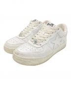 A BATHING APEアベイシングエイプ）の古着「BAPE STA」｜ホワイト