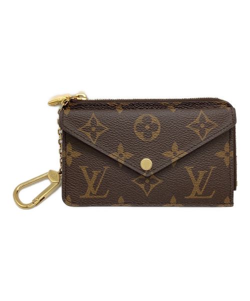 LOUIS VUITTON（ルイ ヴィトン）LOUIS VUITTON (ルイ ヴィトン) ポルト カルト・レクト ヴェルソ ブラウン×ブラックの古着・服飾アイテム