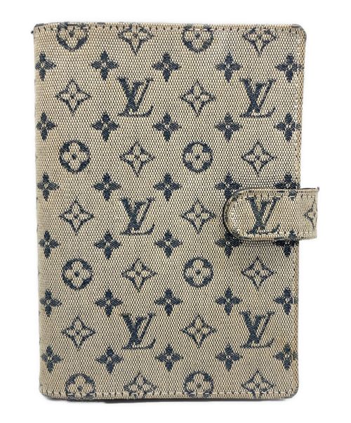 LOUIS VUITTON（ルイ ヴィトン）LOUIS VUITTON (ルイ ヴィトン) アジェンダPM モノグラムミニ ブルーの古着・服飾アイテム