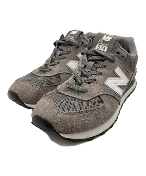 NEW BALANCE（ニューバランス）NEW BALANCE (ニューバランス) スニーカー グレー×ホワイト サイズ:27cmの古着・服飾アイテム