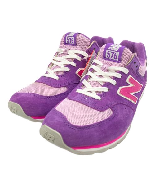 NEW BALANCE（ニューバランス）NEW BALANCE (ニューバランス) スニーカー パープル×ピンク サイズ:25cm 未使用品の古着・服飾アイテム