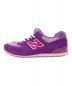 NEW BALANCE (ニューバランス) スニーカー パープル×ピンク サイズ:25cm 未使用品：8000円