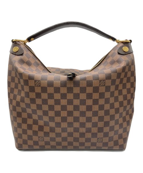 LOUIS VUITTON（ルイ ヴィトン）LOUIS VUITTON (ルイ ヴィトン) ドゥオモホーボー ブラウン×ゴールドの古着・服飾アイテム