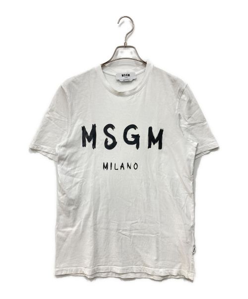 MSGM（エムエスジーエム）MSGM (エムエスジーエム) Tシャツ ホワイト サイズ:Sサイズの古着・服飾アイテム