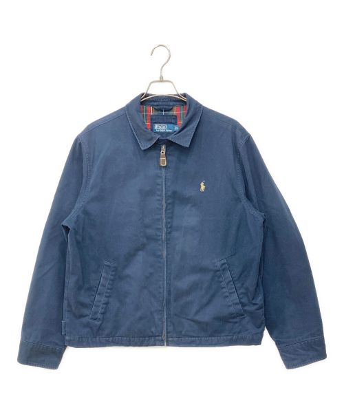 POLO RALPH LAUREN（ポロ・ラルフローレン）POLO RALPH LAUREN (ポロ・ラルフローレン) ジップジャケット ネイビー サイズ:Lの古着・服飾アイテム