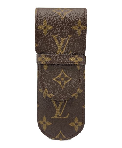 LOUIS VUITTON（ルイ ヴィトン）LOUIS VUITTON (ルイ ヴィトン) エテュイ・スティロ ブラウンの古着・服飾アイテム