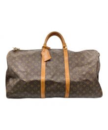 LOUIS VUITTON（ルイ ヴィトン）の古着「キーポル･バンドリエール 60」｜ブラウン