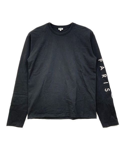 KENZO（ケンゾー）KENZO (ケンゾー) ロングスリーブカットソー ブラック サイズ:Lサイズの古着・服飾アイテム