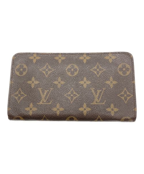 LOUIS VUITTON（ルイ ヴィトン）LOUIS VUITTON (ルイ ヴィトン) ポルトモネ・ジップ ブラウンの古着・服飾アイテム