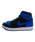 NIKE (ナイキ) AIR JORDAN 1 RETRO HIGH OG ブラック×ブルー サイズ:27cm：13000円