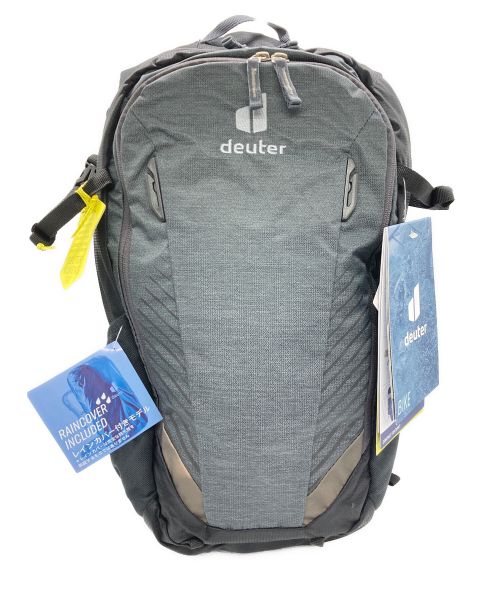 deuter（ドイター）deuter (ドイター) バックパック ブラック×グレー 未使用品の古着・服飾アイテム