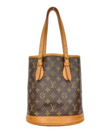 LOUIS VUITTON（ルイ ヴィトン）の古着「プチバケットPM」｜ブラウン