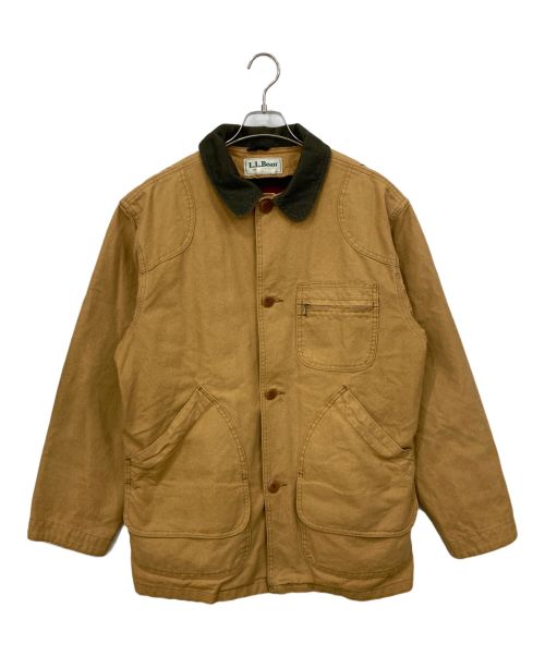 L.L.Bean（エルエルビーン）L.L.Bean (エルエルビーン) ハンティングジャケット グレー×ナチュラル サイズ:Mの古着・服飾アイテム