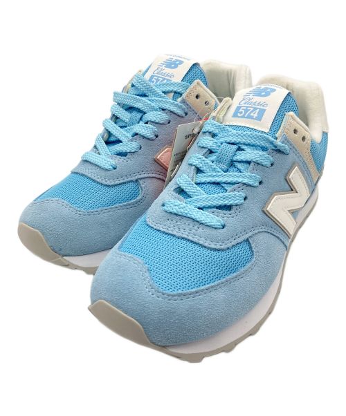 NEW BALANCE（ニューバランス）NEW BALANCE (ニューバランス) ローカットスニーカー スカイブルー サイズ:24.5cm 未使用品の古着・服飾アイテム