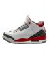 NIKE (ナイキ) 	AIR JORDAN3 RETORO OG “Fire Red” ホワイト×レッド サイズ:27：18000円