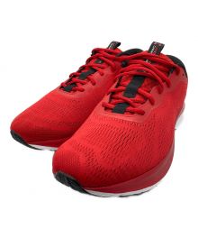 UNDER ARMOUR（アンダー アーマー）の古着「ローカットスニーカー」｜レッド