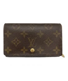 LOUIS VUITTON（ルイ ヴィトン）の古着「ポルトモネ・ビエ・トレゾール」｜ブラウン