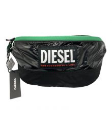 DIESEL（ディーゼル）の古着「ウエストポーチ」｜ブラック×グリーン