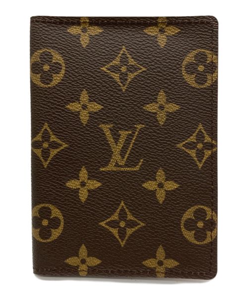 LOUIS VUITTON（ルイ ヴィトン）LOUIS VUITTON (ルイ ヴィトン) クーヴェルテュール・パスポール ブラウンの古着・服飾アイテム