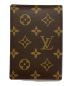 LOUIS VUITTON (ルイ ヴィトン) クーヴェルテュール・パスポール ブラウン：25000円